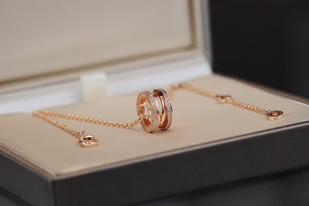 [Star Jewelry]ZERO 1 PINK GOLD NECKLACE