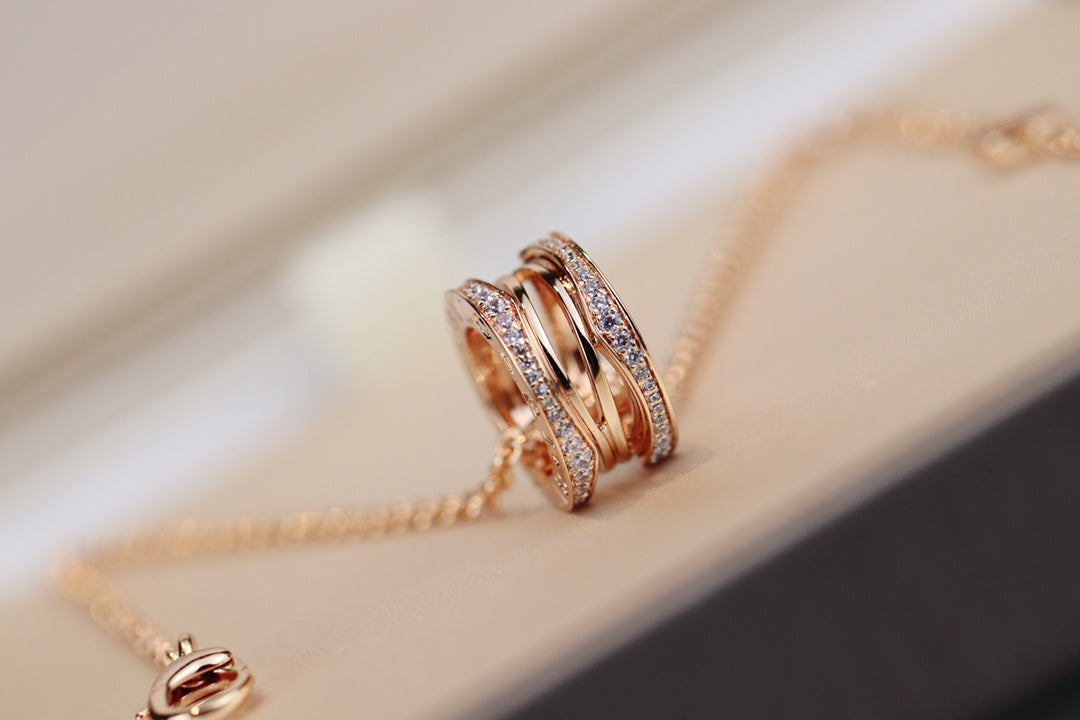 [Star Jewelry]ZERO 1 PINK GOLD NECKLACE