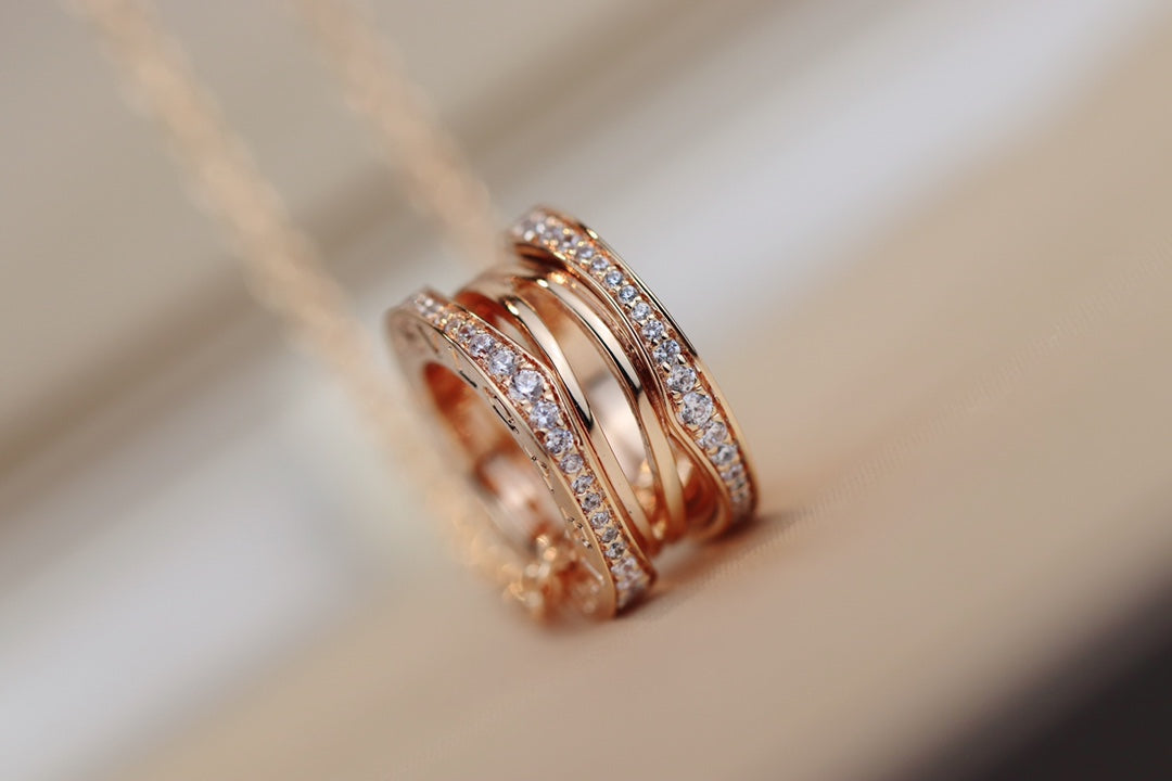 [Star Jewelry]ZERO 1 PINK GOLD NECKLACE