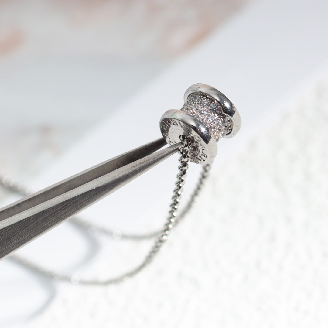 [Star Jewelry]ZERO 1 SILVER DIAMOND NECKLACE