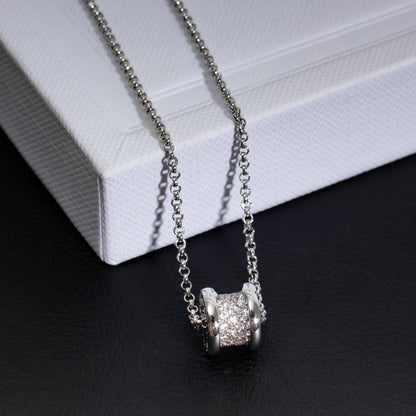 [Star Jewelry]ZERO 1 SILVER DIAMOND NECKLACE