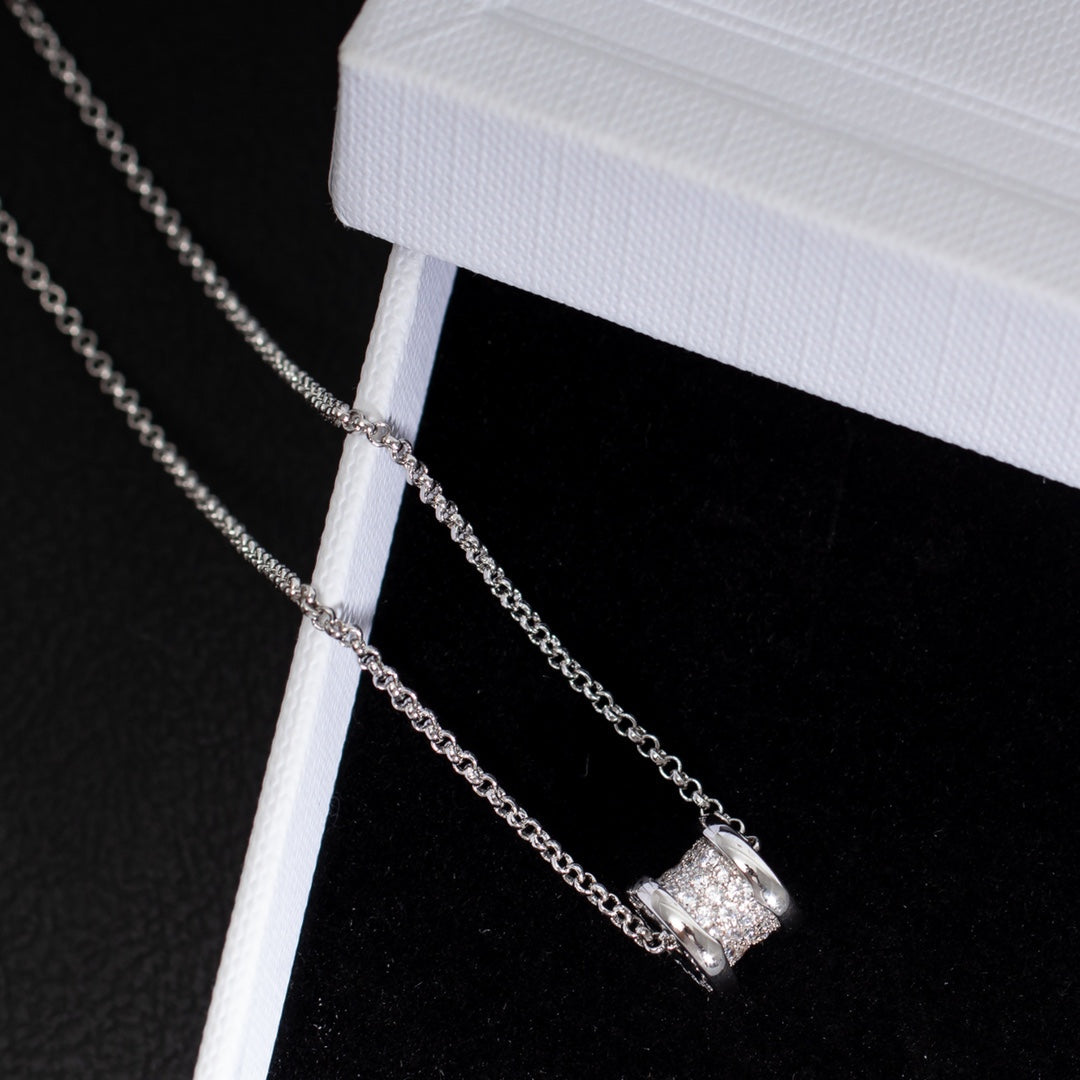 [Star Jewelry]ZERO 1 SILVER DIAMOND NECKLACE