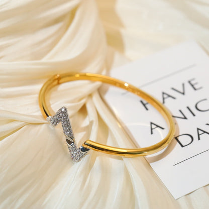 [Star Jewelry]VOLTE UPSITE DOWN GOLD DIAMOND BRACELET