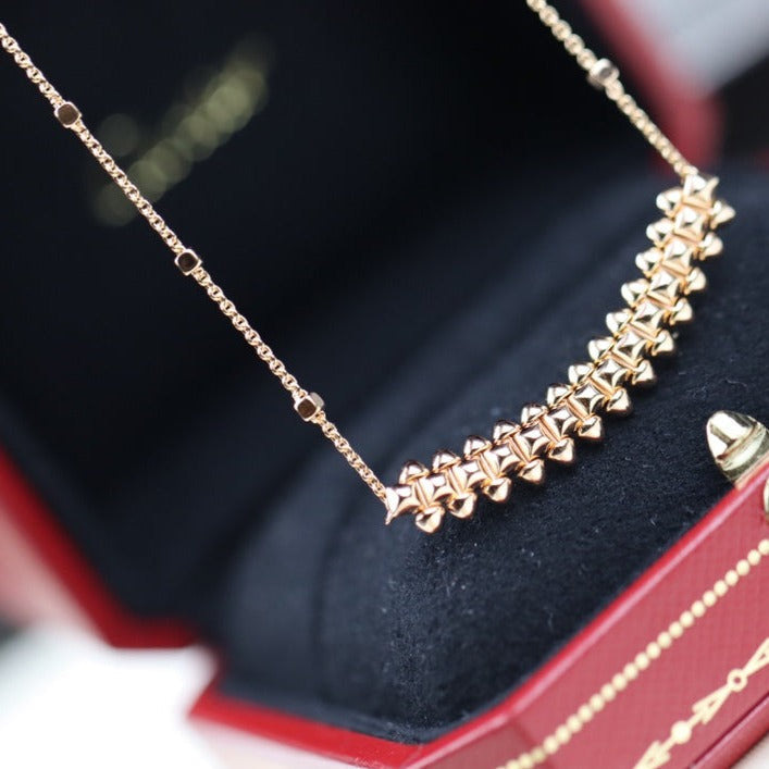 [Star Jewelry]CLASH PINK GOLD NECKLACE