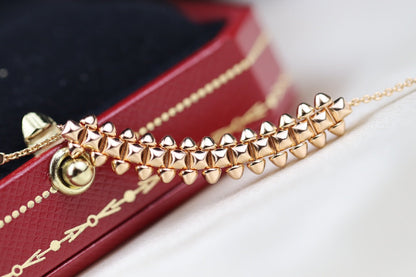 [Star Jewelry]CLASH PINK GOLD NECKLACE