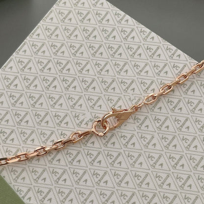 [Star Jewelry]LUCKY SPRING 15 MOTIFS ROSE GOLD NECKLACE