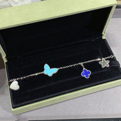 [Star Jewelry]LUCKY SPRING SILVER BRACELET 4 MOTIF