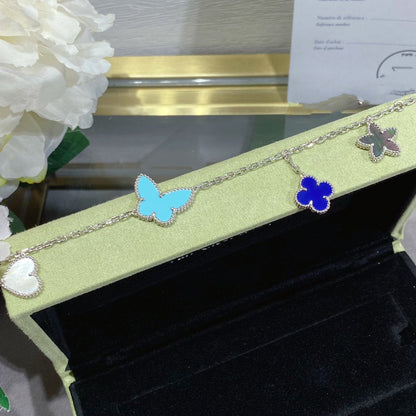 [Star Jewelry]LUCKY SPRING SILVER BRACELET 4 MOTIF