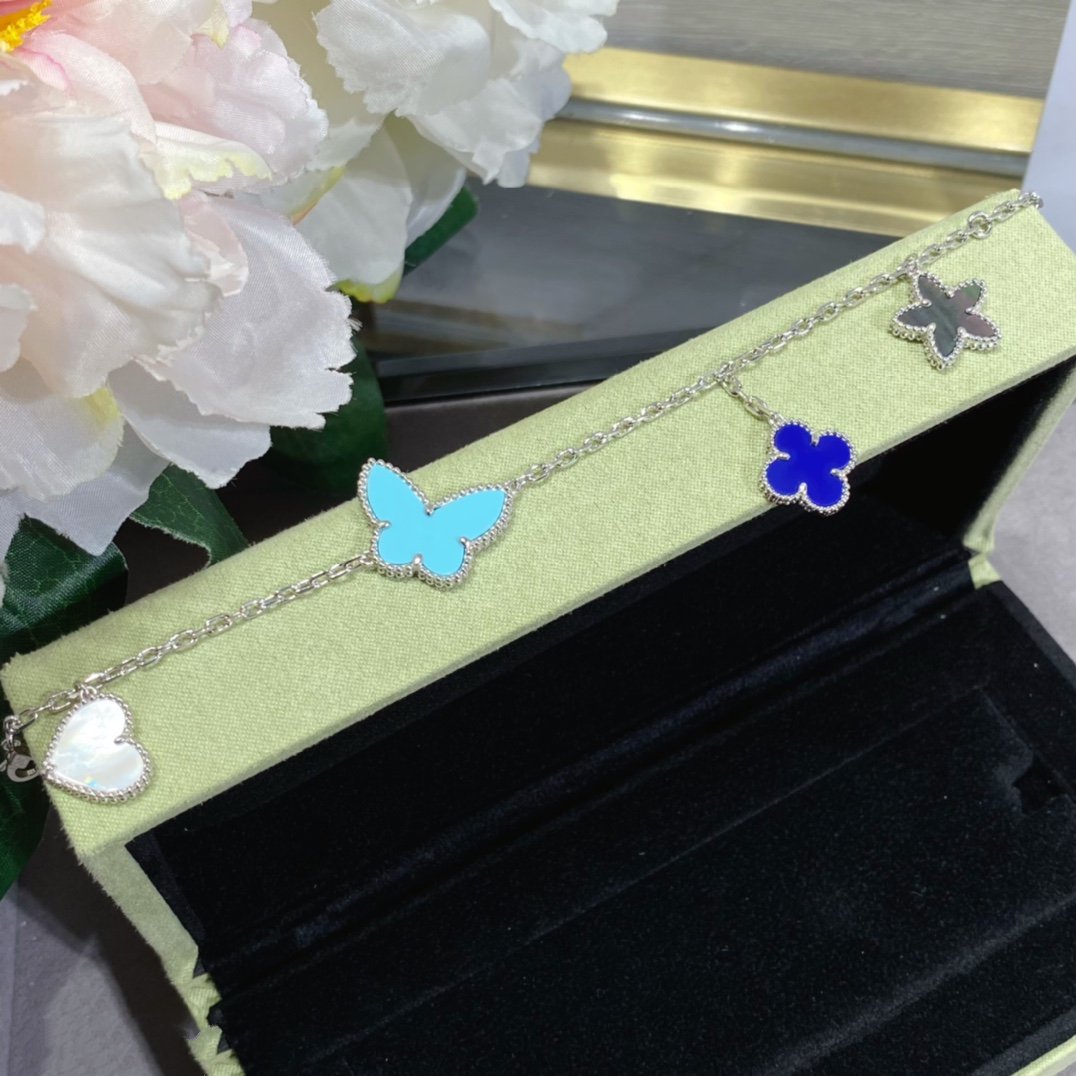 [Star Jewelry]LUCKY SPRING SILVER BRACELET 4 MOTIF