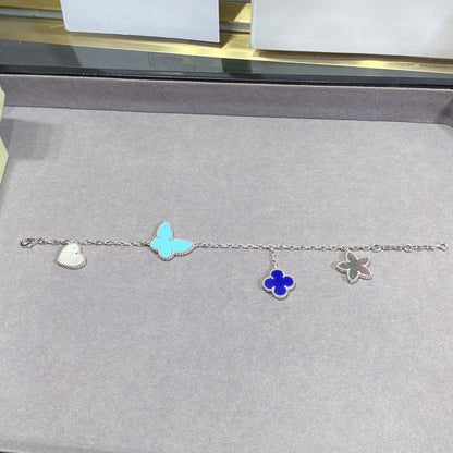 [Star Jewelry]LUCKY SPRING SILVER BRACELET 4 MOTIF