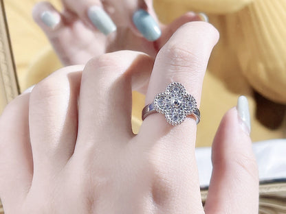 [Star Jewelry]CLOVER DIAMOND RING