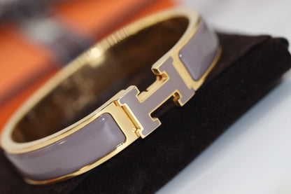 [Star Jewelry]H BRACELET 12MM BROWN