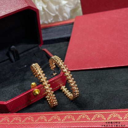 [Star Jewelry]CLASH LARGE HOOP EARRINGS