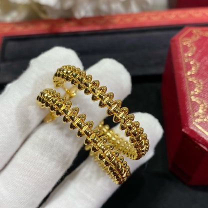 [Star Jewelry]CLASH LARGE HOOP EARRINGS