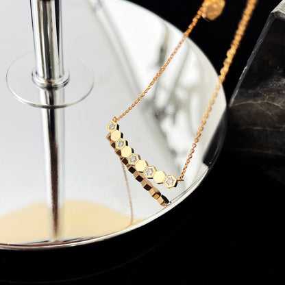 [Star Jewelry]BEE MY LOVE DIAMOND NECKLACE