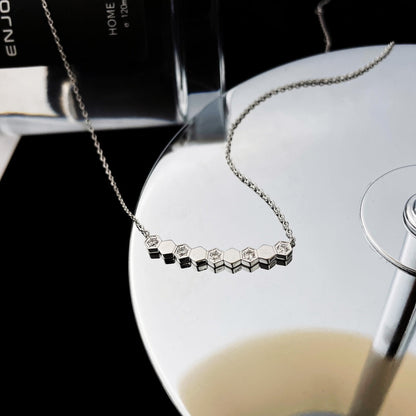 [Star Jewelry]BEE MY LOVE DIAMOND NECKLACE