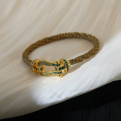 [Star Jewelry]FORCE 10 GOLD GREEN DIAMOND PAVED