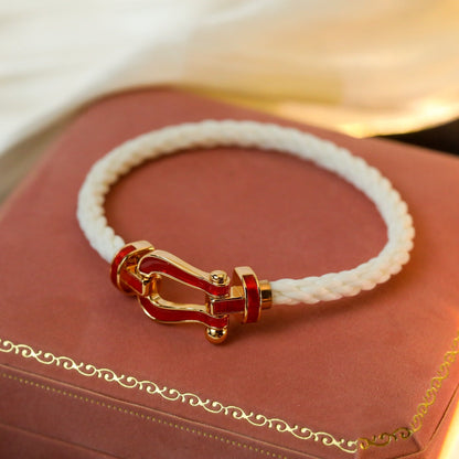 [Star Jewelry]FORCE 10 WHITE TEXTILE DIAMOND PAVED
