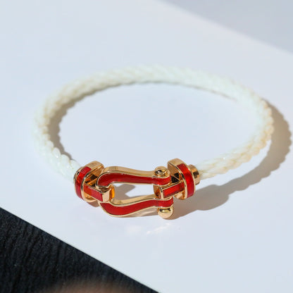 [Star Jewelry]FORCE 10 WHITE TEXTILE DIAMOND PAVED