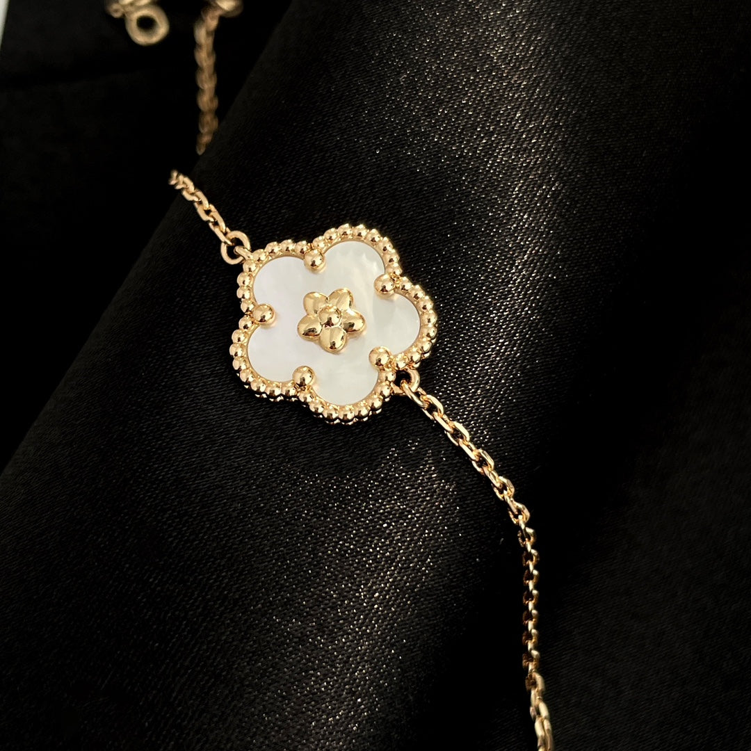 [Star Jewelry]LUCKY SPRING ROSE GOLD MOP BRACELET