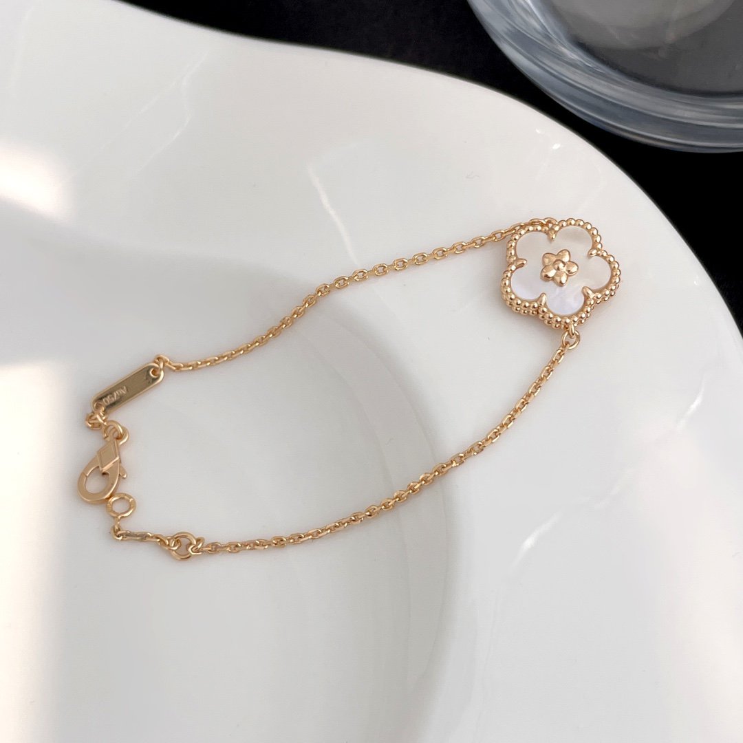 [Star Jewelry]LUCKY SPRING ROSE GOLD MOP BRACELET