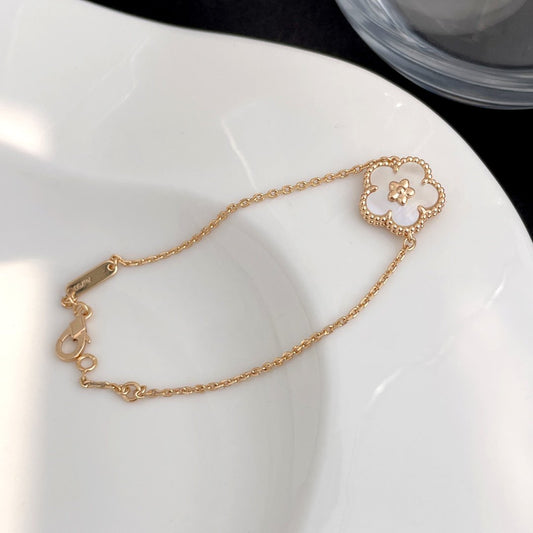 [Star Jewelry]LUCKY SPRING ROSE GOLD MOP BRACELET