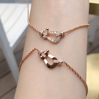 [Star Jewelry]FORCE 10 PINK GOLD DIAMOND NECKLACE