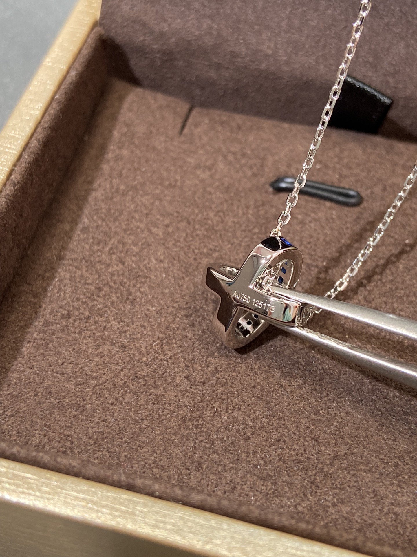 [Star Jewelry]LIENS DIAMOND SILVER NECKLACE