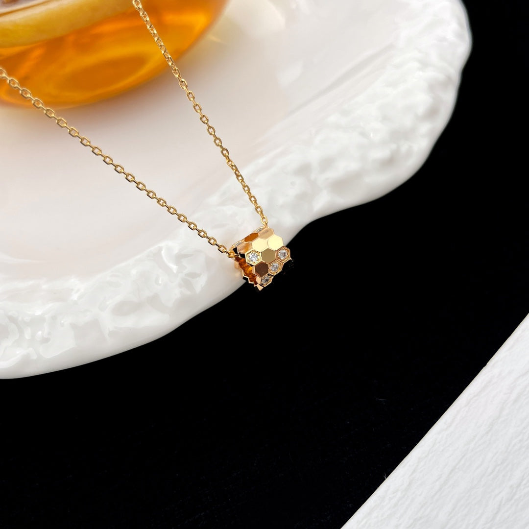 [Star Jewelry]BEE MINI PEDANT DIAMOND NECKLACE