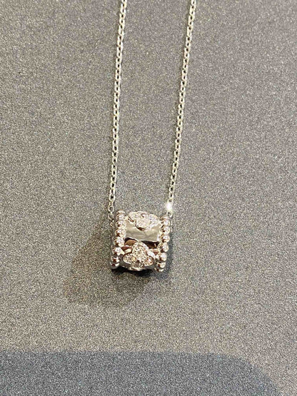 [Star Jewelry]PERLEE PEDANT SIVLER DIAMOND NECKLACE
