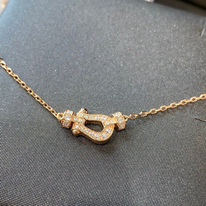 [Star Jewelry]FORCE 10 DIAMOND PINK GOLD NECKLACE MINI MODEL