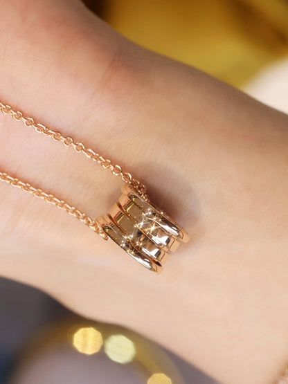 [Star Jewelry]ZERO 1 PINK GOLD NECKLACE