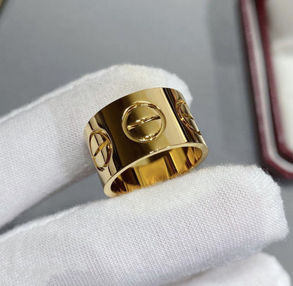 [Star Jewelry]LOVE 11MM LARGE RING