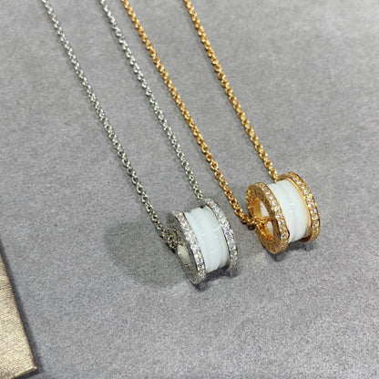 [Star Jewelry]ZERO 1 DIAMOND CERAMIC NECKLACE