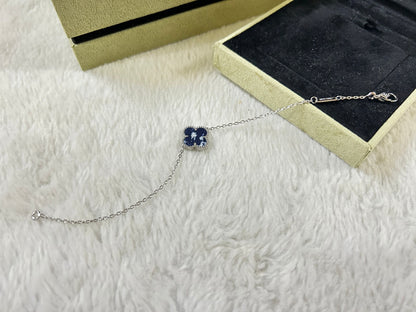 [Star Jewelry]CLOVER 1 MOTIF PIETERSITE BRACELET