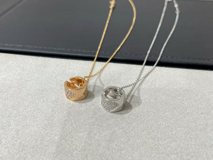 [Star Jewelry]LIENS EVIDENCE DIAMOND PAVED NECKLACE
