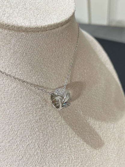 [Star Jewelry]LIENS EVIDENCE DIAMOND PAVED NECKLACE