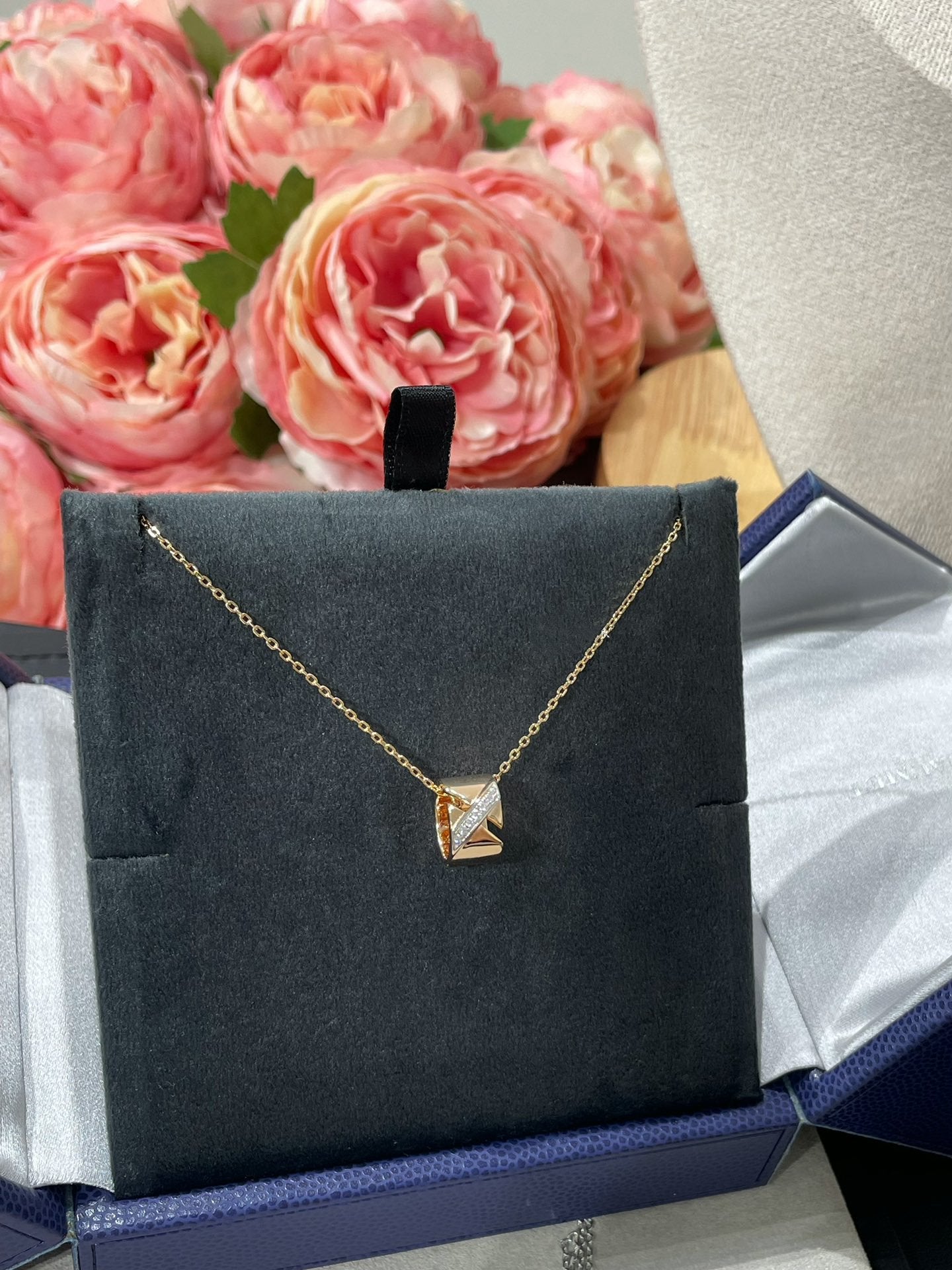 [Star Jewelry]LIENS EVIDENCE DIAMOND NECKLACE