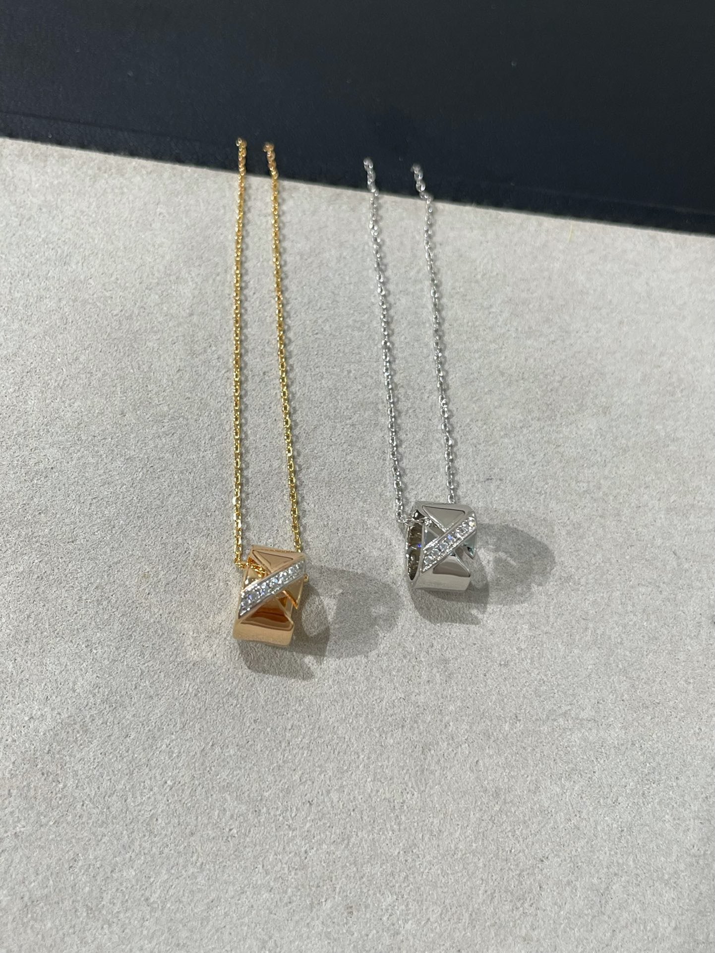 [Star Jewelry]LIENS EVIDENCE DIAMOND NECKLACE