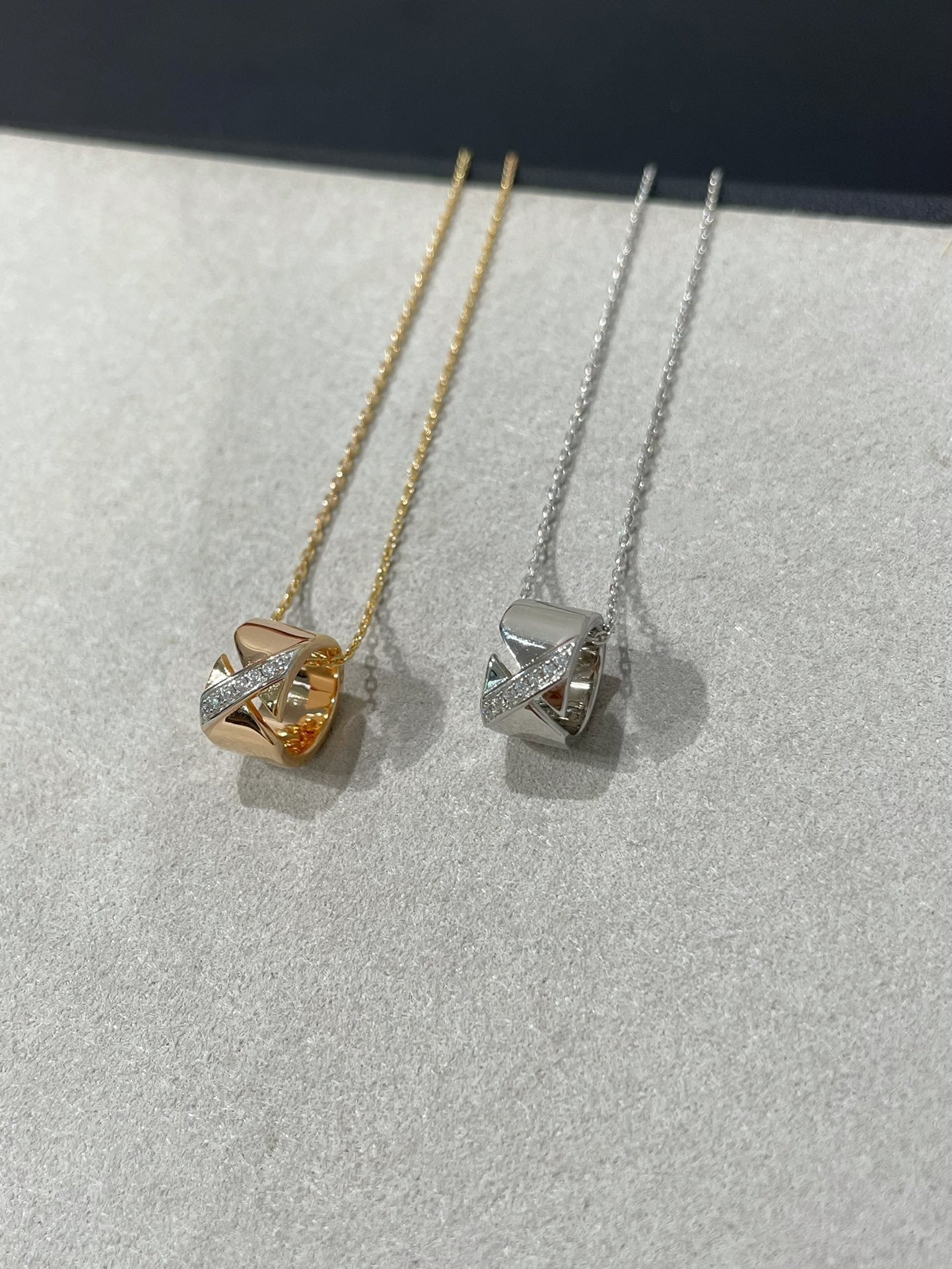 [Star Jewelry]LIENS EVIDENCE DIAMOND NECKLACE