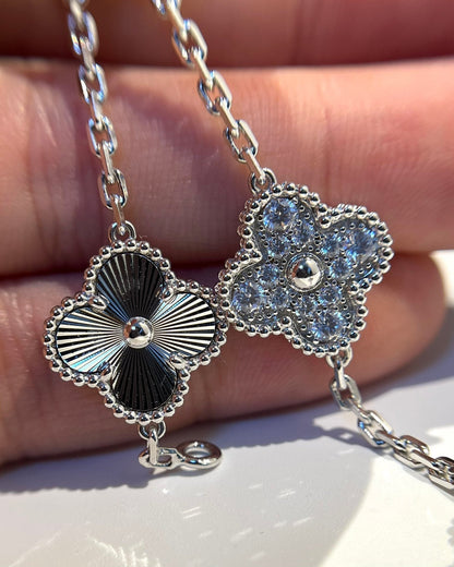 [Star Jewelry] CLOVER 5 MOTIF LASER BRACELET COLLECTION