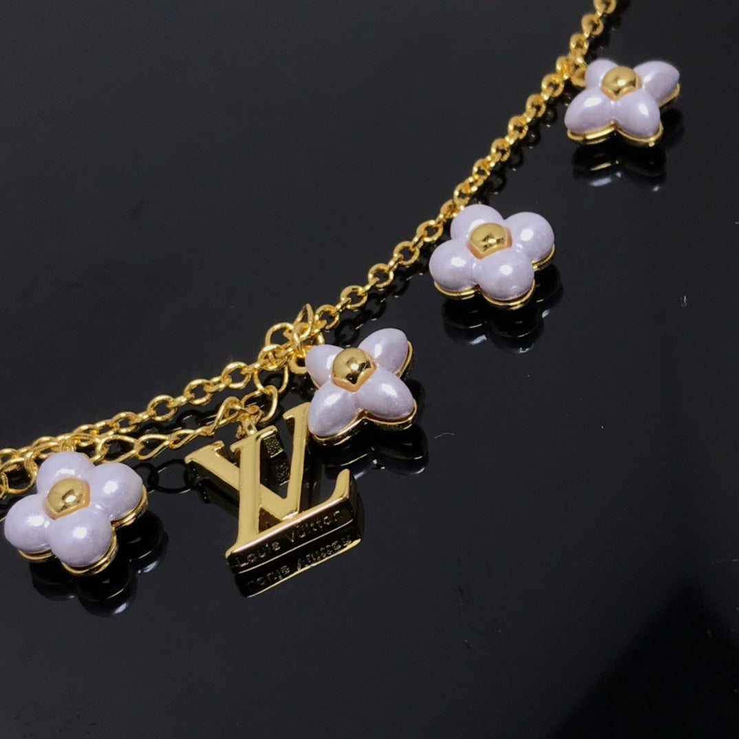 [Star Jewelry]LOGO 6 MOTIF STAR AND SUN GOLD BRACELET
