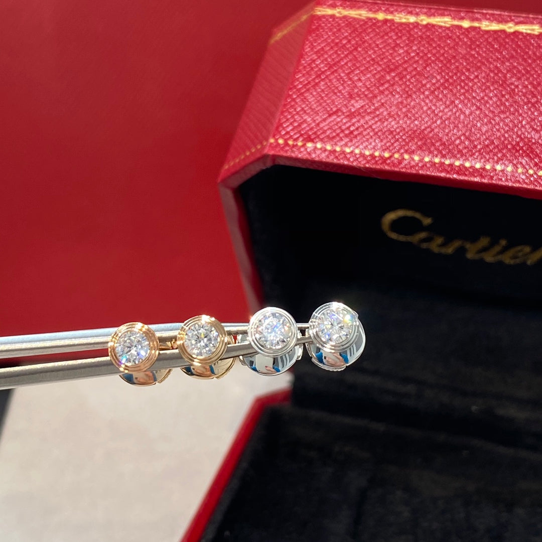 [Star Jewelry]DAMOUR DIAMOND EARRINGS