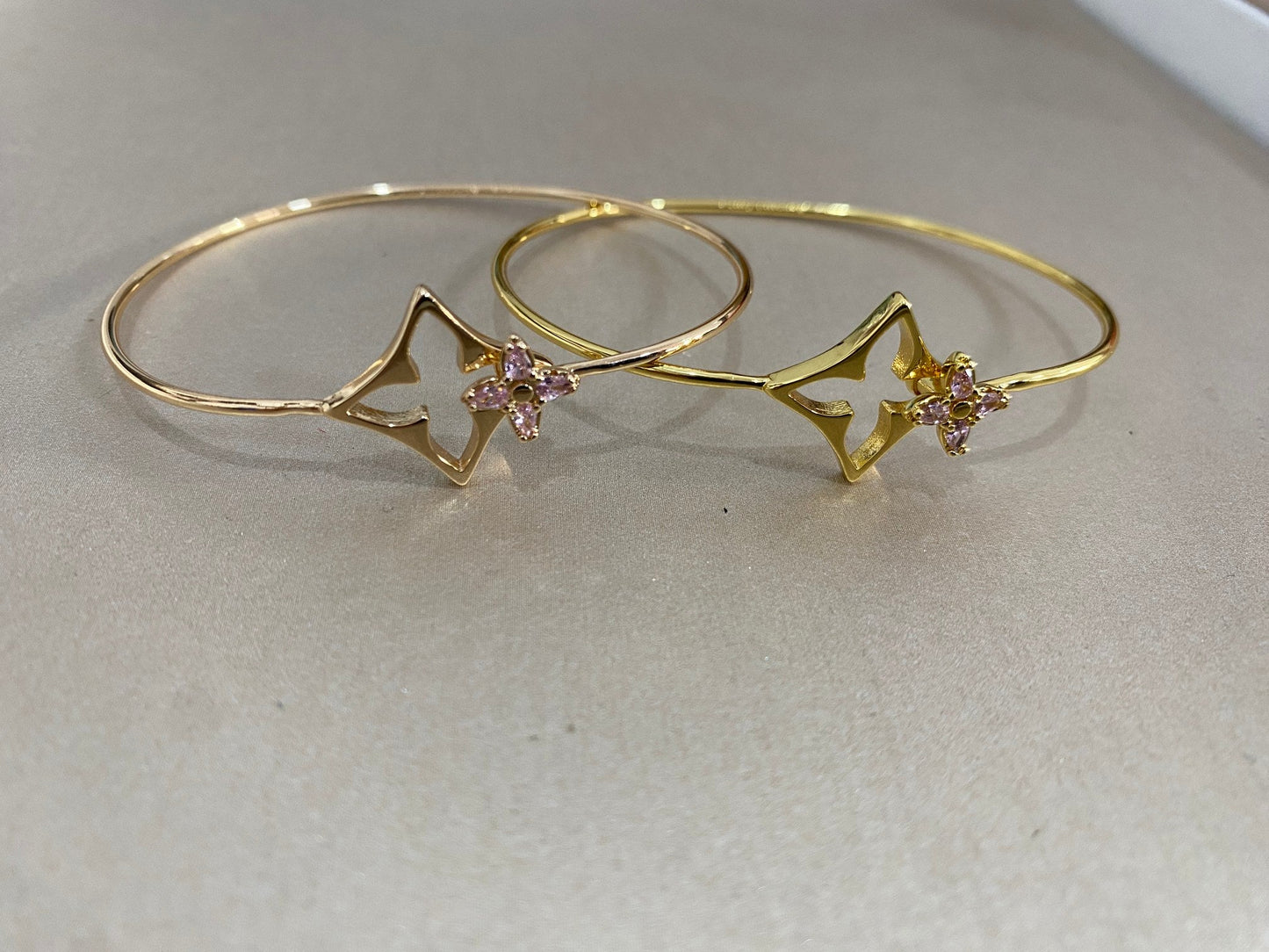 [Star Jewelry]Pink Diamond Bracelet