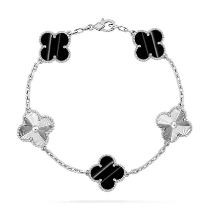 [Star Jewelry] CLOVER 5 MOTIF PULSAR STONE BRACELET COLLECTION