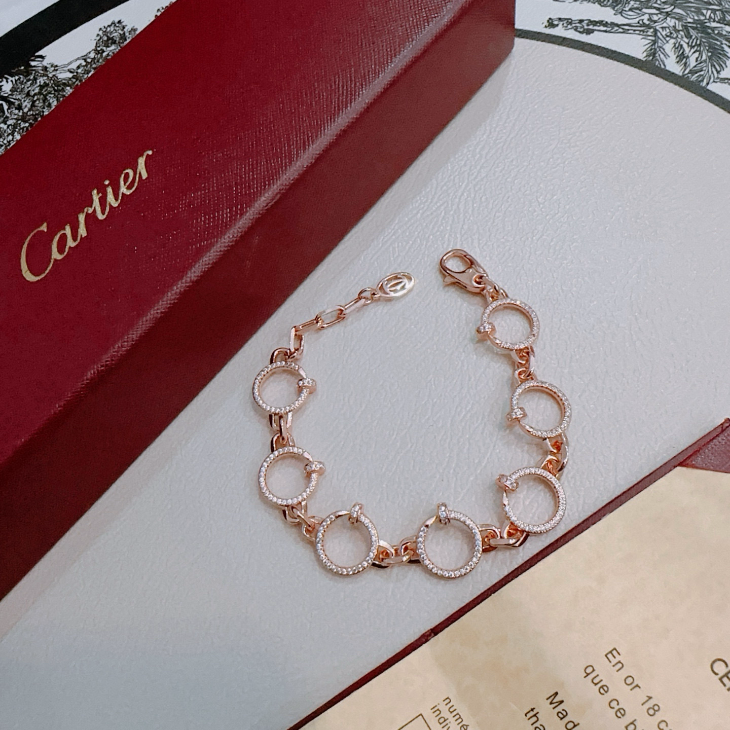 [Star Jewelry Jewelry] LOVE&JUSTE BRACELET DIAMONDS