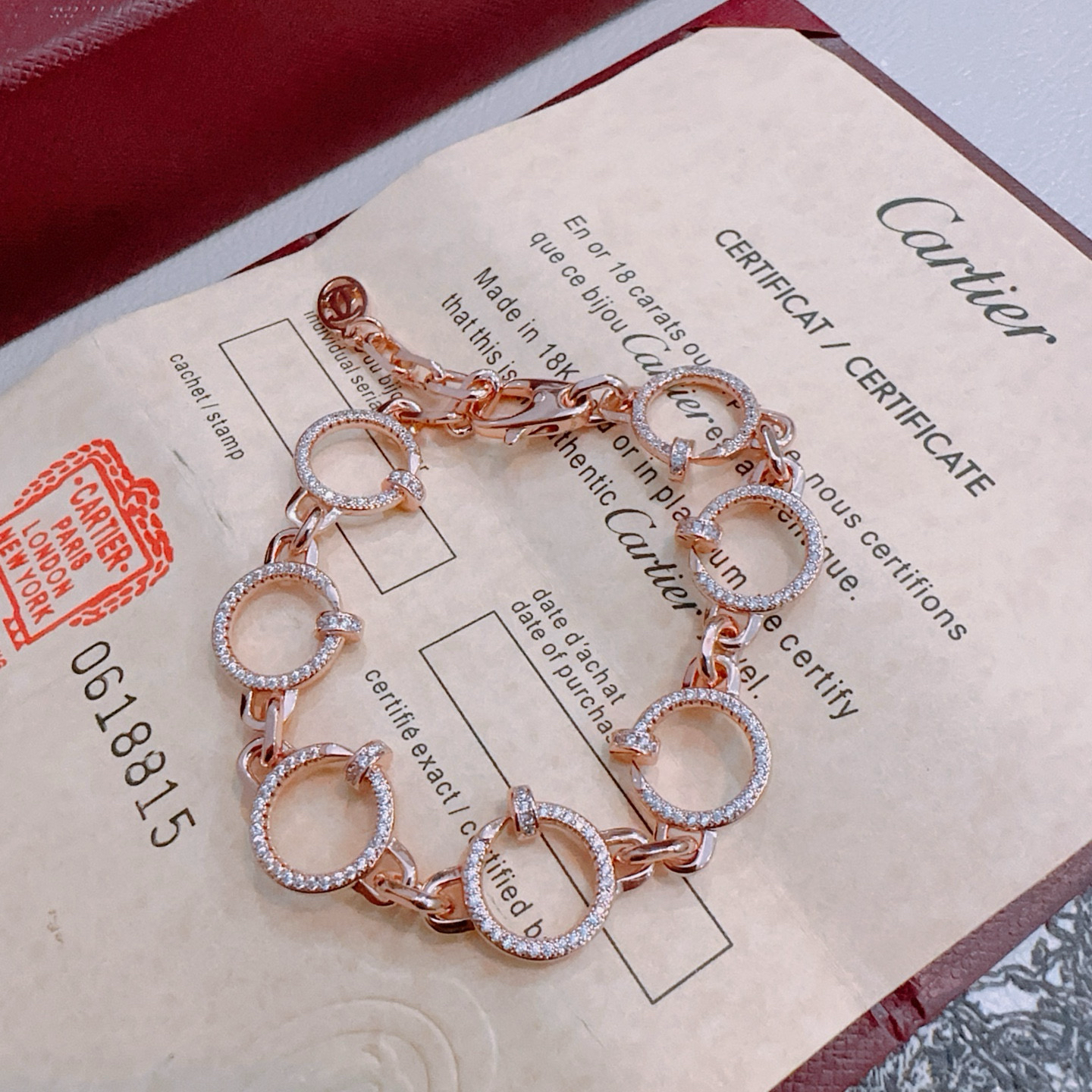 [Star Jewelry Jewelry] LOVE&JUSTE BRACELET DIAMONDS