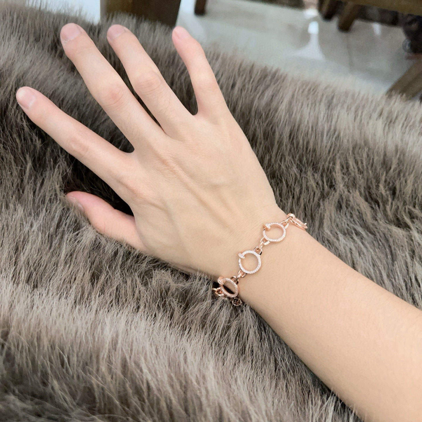 [Star Jewelry Jewelry] LOVE&JUSTE BRACELET DIAMONDS