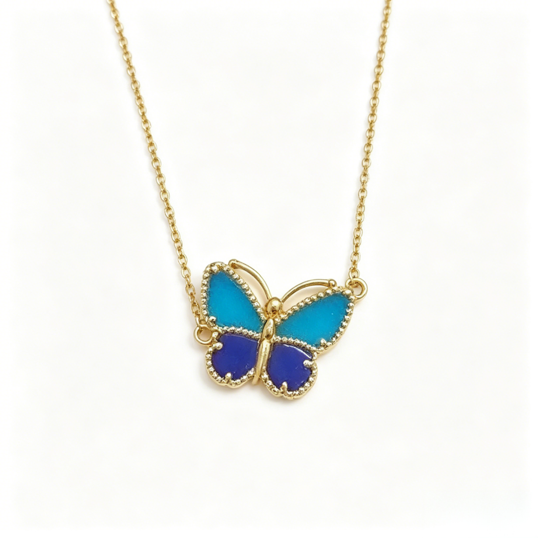 [✨Start💎] 2026 NEW LUCKY BUTTERFLY 1 MOTIFS NECKLACE