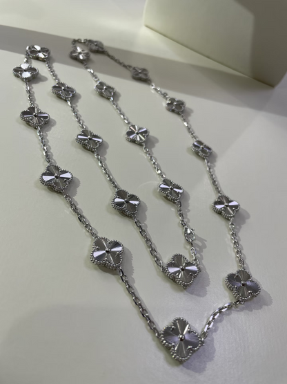[Star Jewelry]CLOVER 20 MOTIFS SILVER LASER